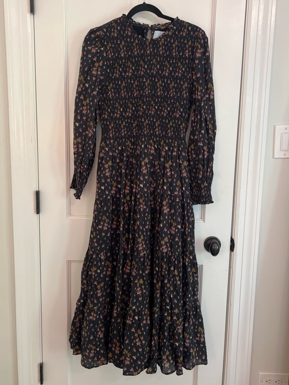 Hill House Home The Viviana Nap Dress in Lucky Charm/Amethyst, size small
